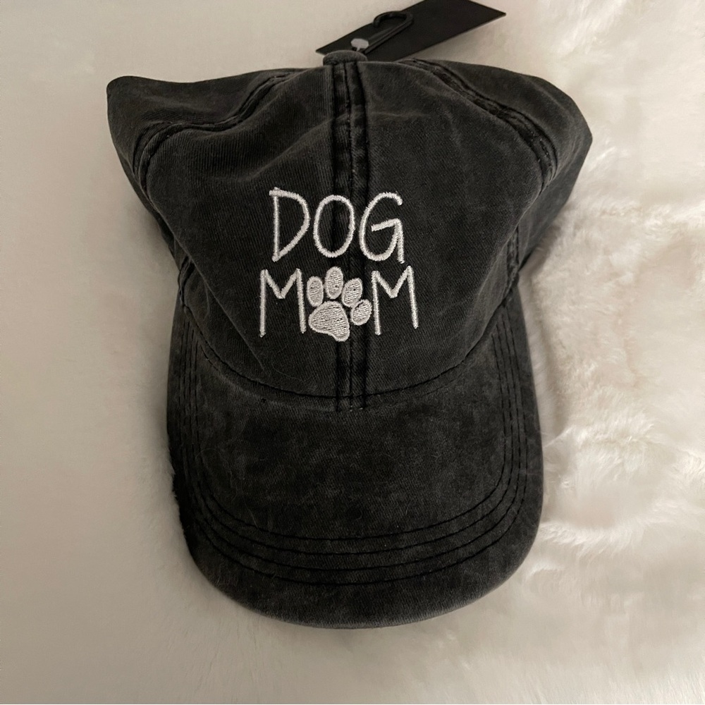David and Young Charcoal Dog Mom Cap